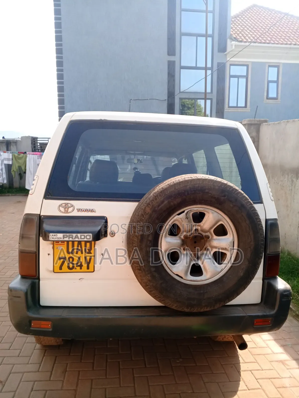 Toyota Land Cruiser Prado 2001 White