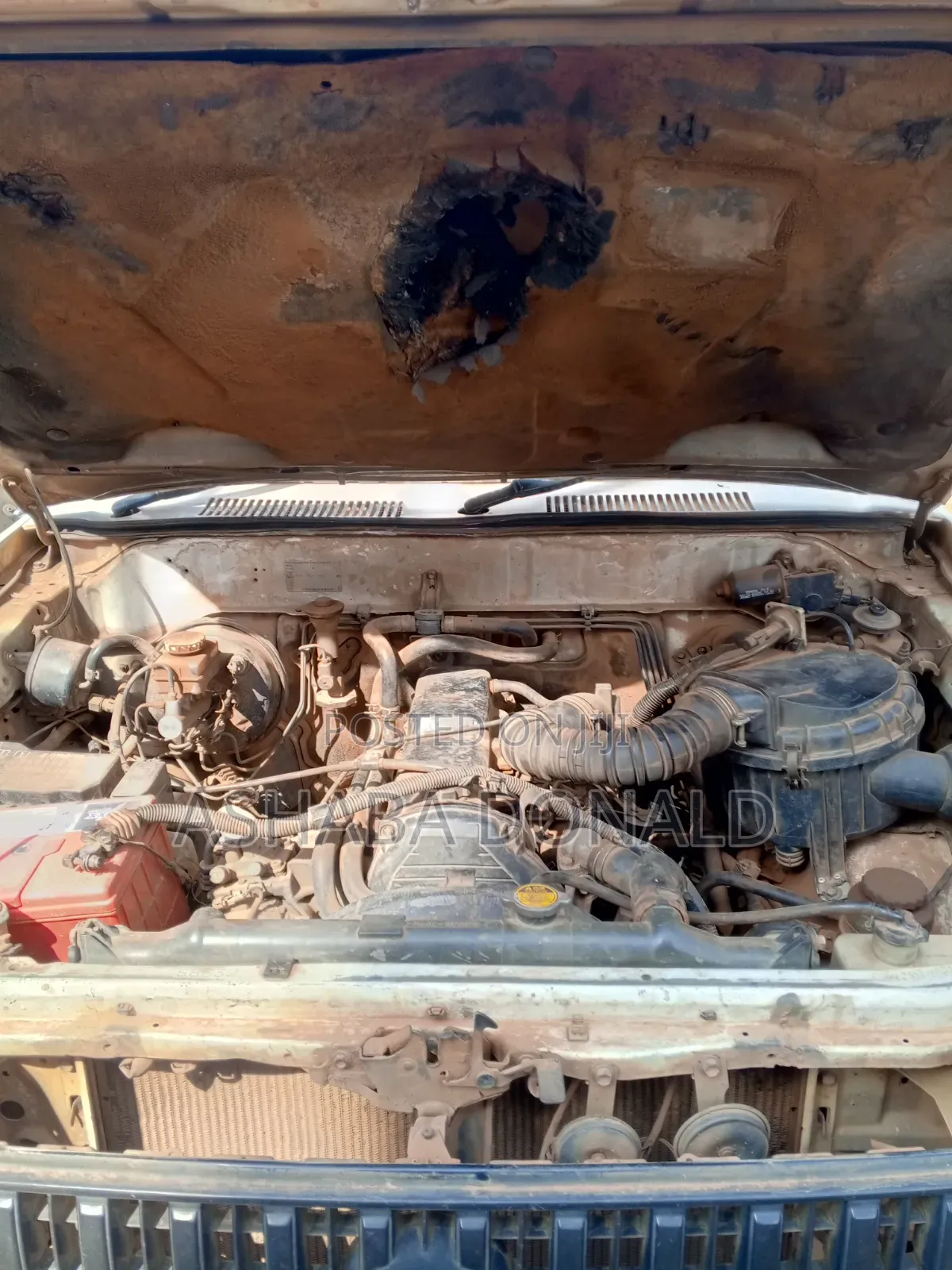 Toyota Land Cruiser Prado 2001 White
