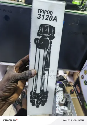 Tripod 3120A for Mobile Phones and Lightweight Cameras [5.4, 5.7].