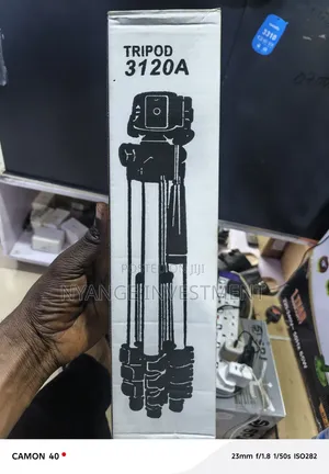 Tripod 3120A for Mobile Phones and Lightweight Cameras [5.4, 5.7].