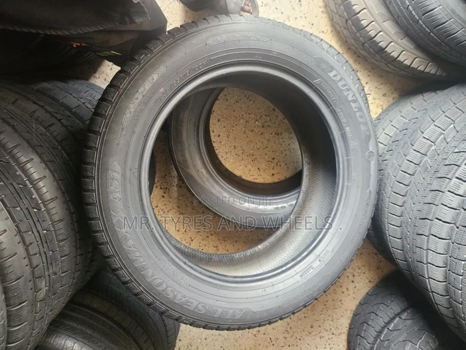235 55R18 Dunlop Al Seasons Max AS1 Just Order We Deliver at Ur Office