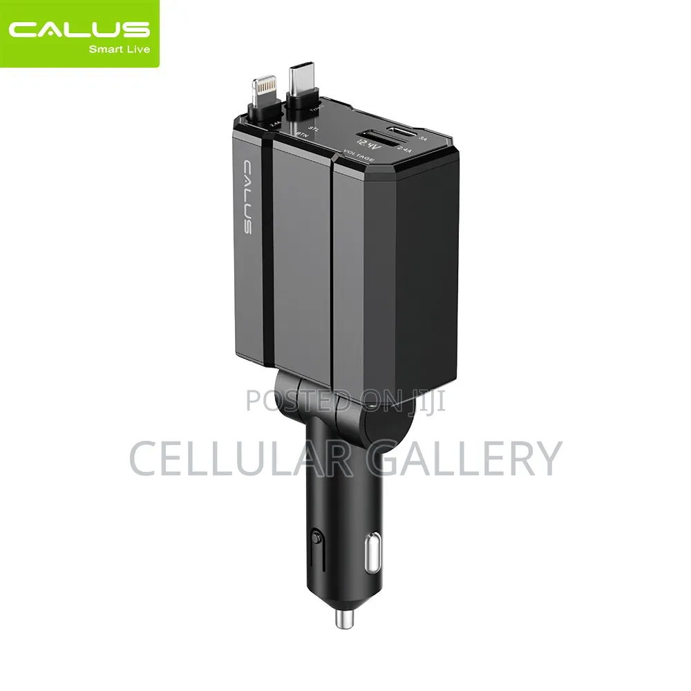 Calus Fast Car Charger CAR08 4-in-1 66W