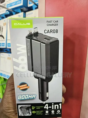 Calus Fast Car Charger CAR08 4-in-1 66W