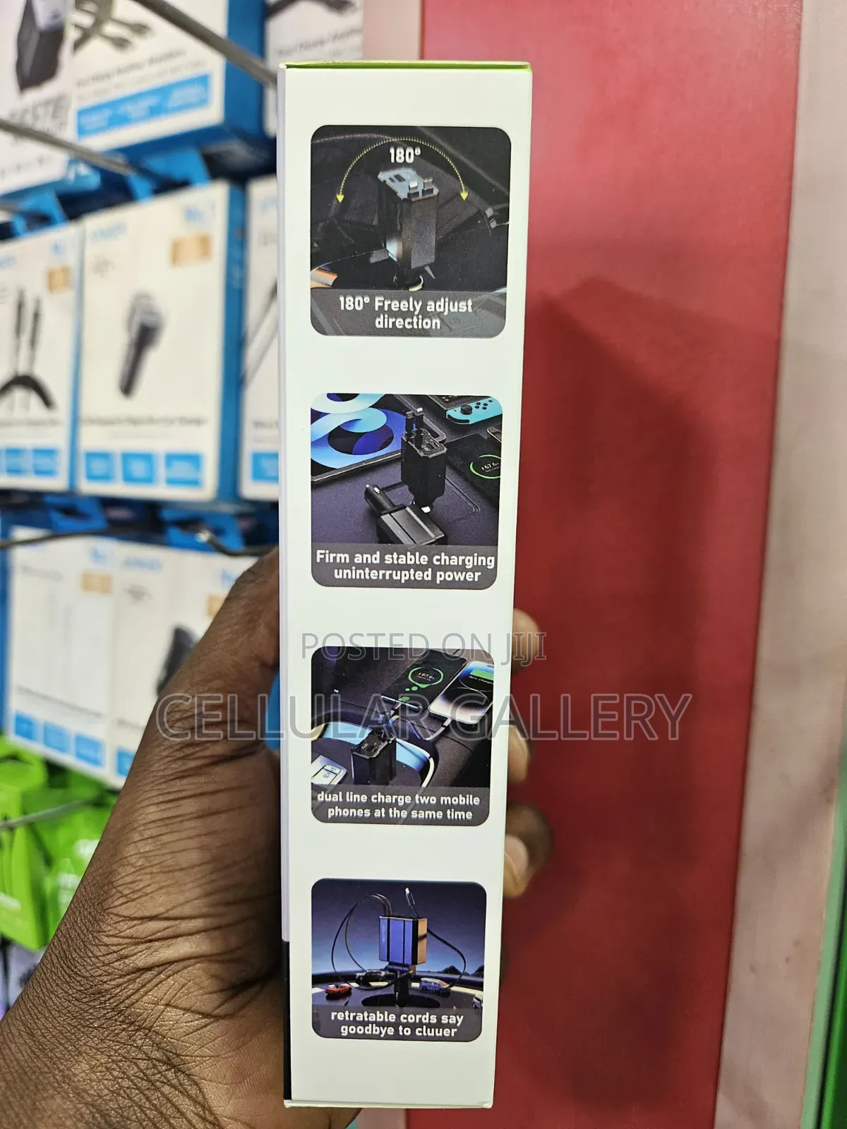 Calus Fast Car Charger CAR08 4-in-1 66W