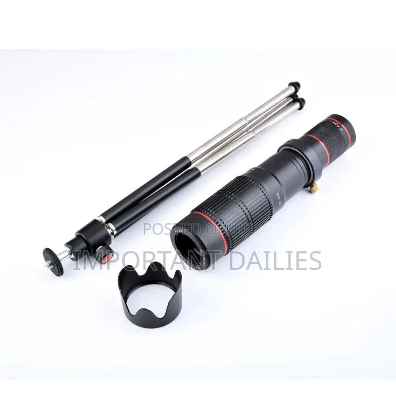 Professional 36X HD Mobile Telephoto Camera Lens Kit With Tripod