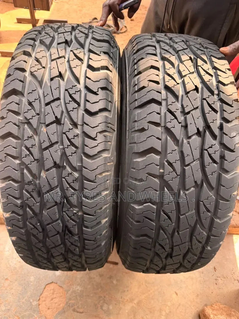 Its 265 70 R16 SAVERO GT Tires From Indonesia  Rush 4 Them Bro .