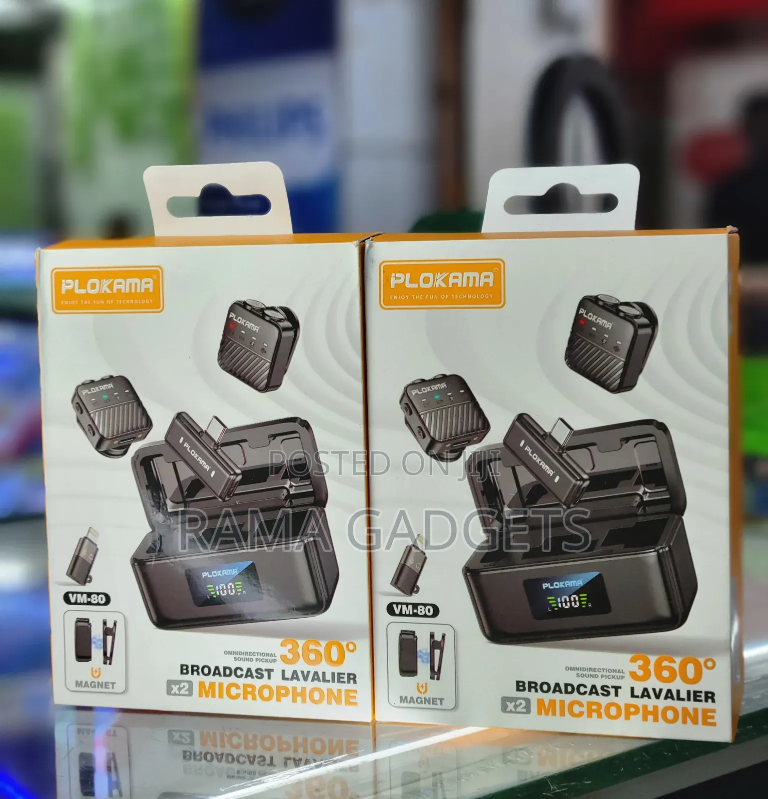 Plokama VM-80 Wireless Lavalier Microphone