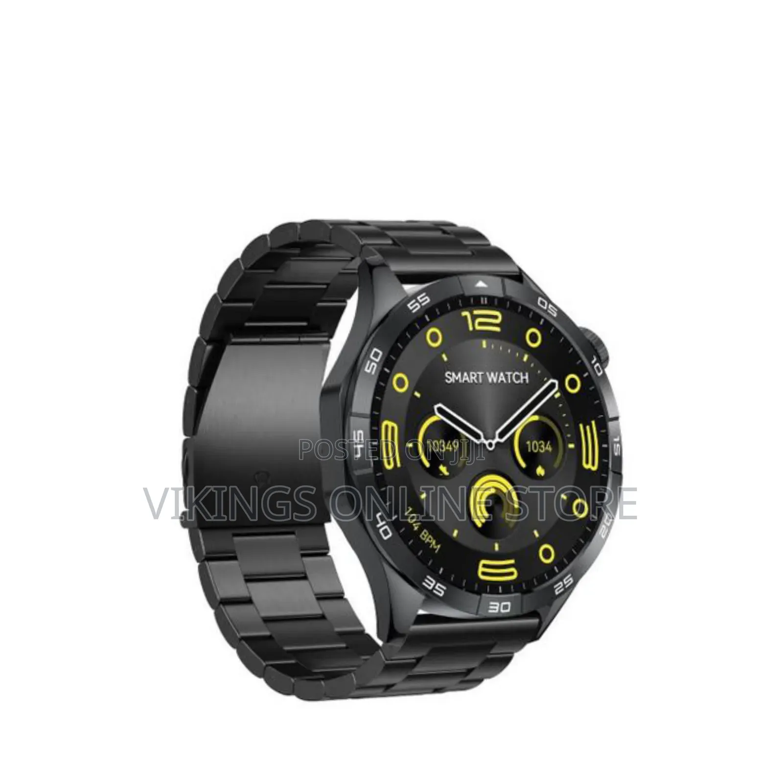 Oteeto Watch 5 Pro 1.43 Inch AMOLED Display Smart Watch With 2 Pair