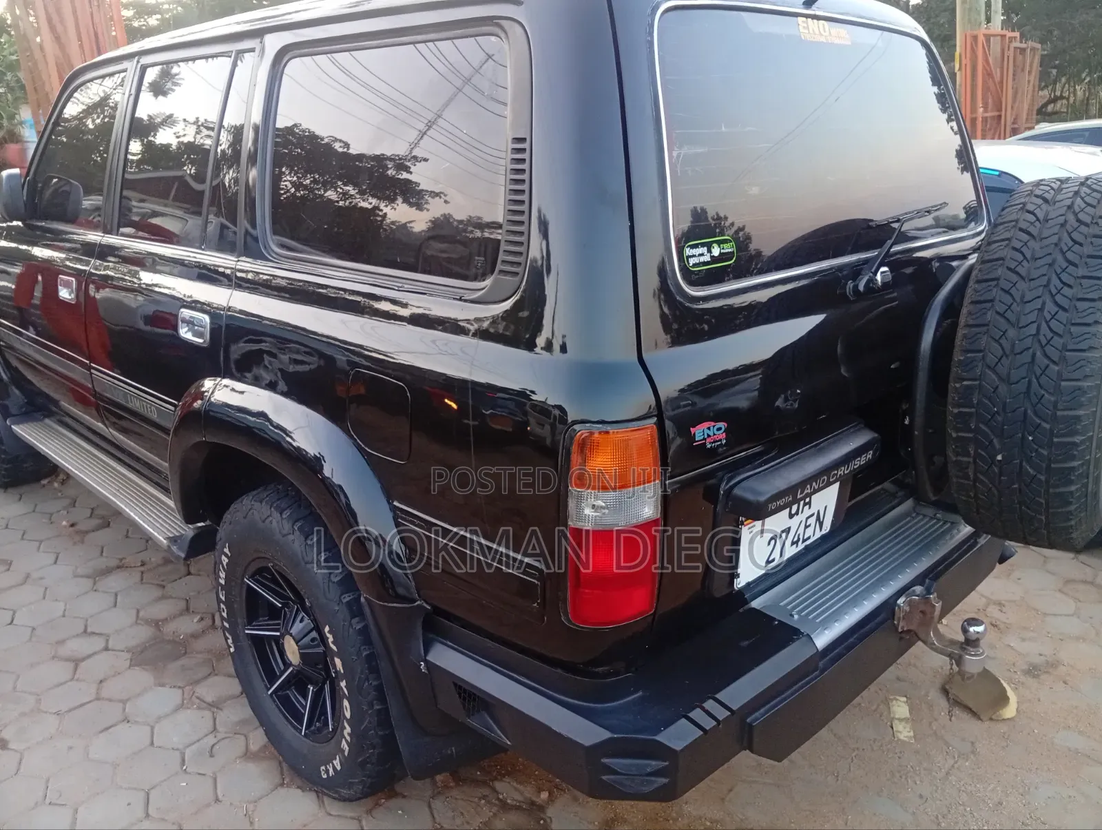 Toyota Land Cruiser 2001 Black