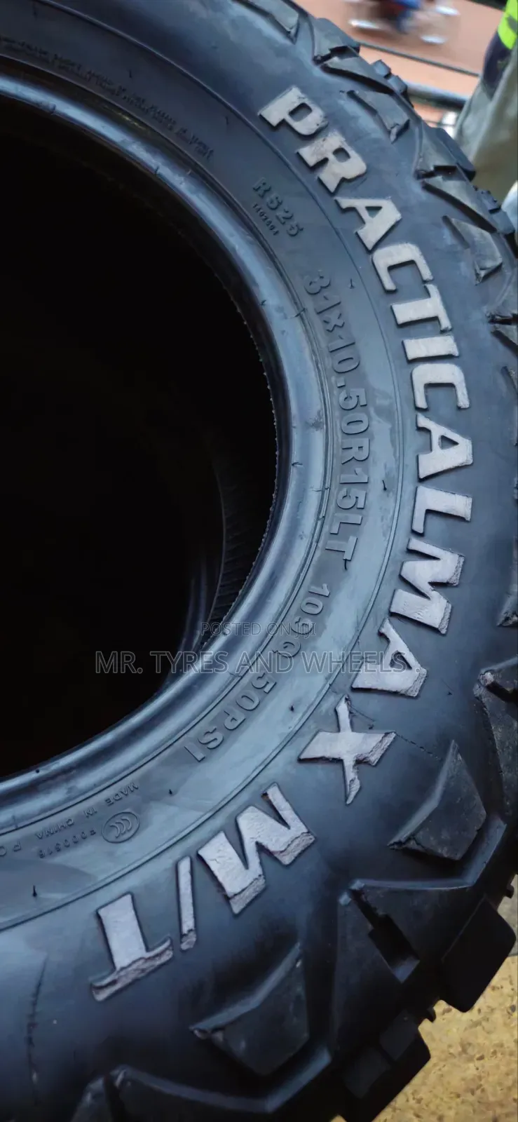 31×10.50R15 Kapsin Practicalmax MT Used Only 0ne Week Almost New Tires