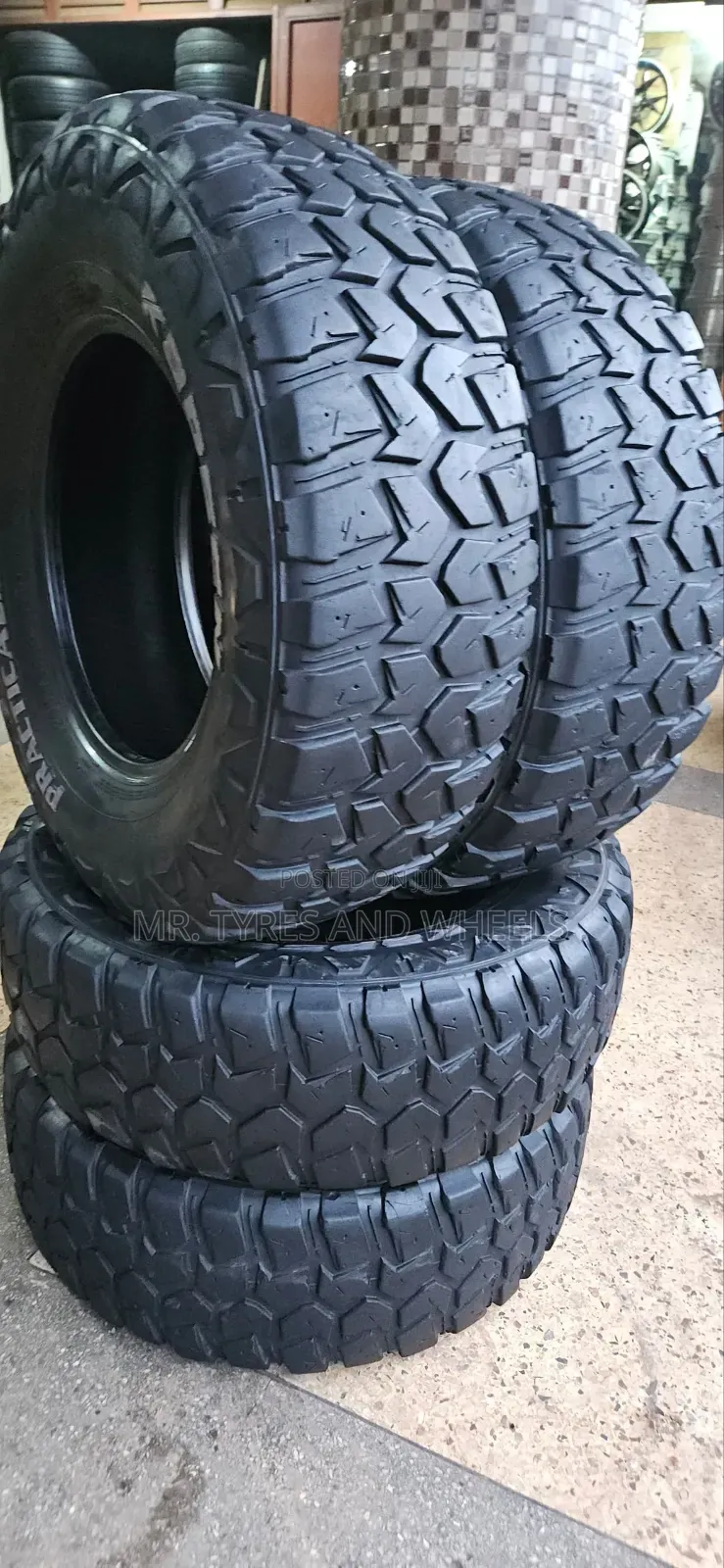 31×10.50R15 Kapsin Practicalmax MT Used Only 0ne Week Almost New Tires