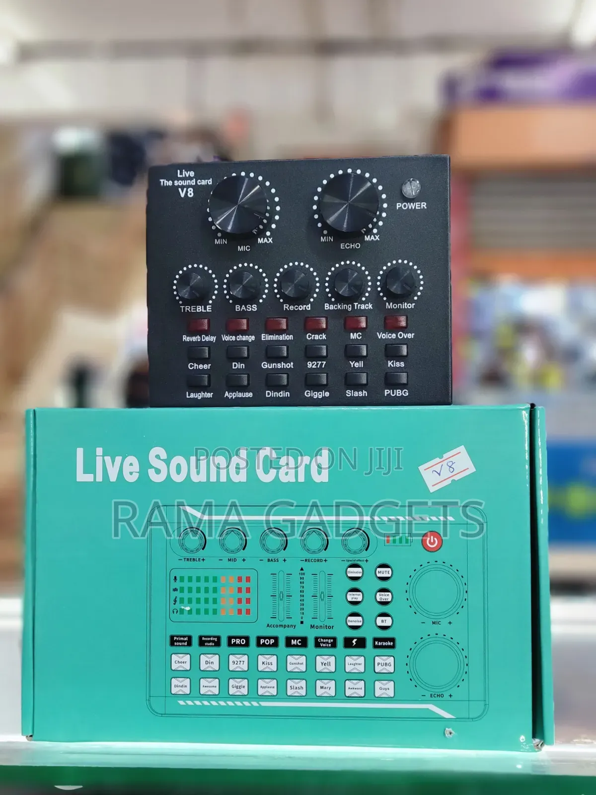V8 Live Sound Card