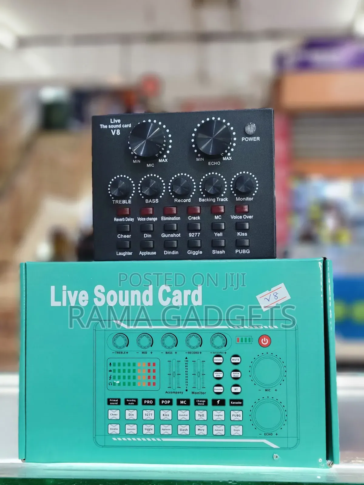 V8 Live Sound Card