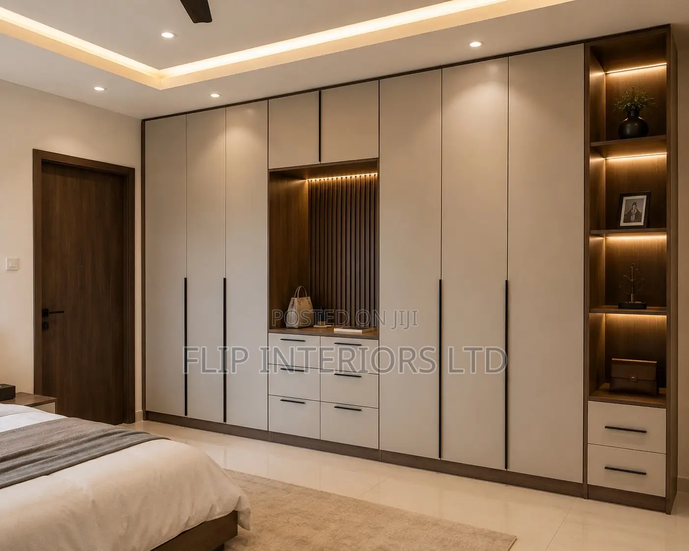 Custom Wardrobe Design Installation