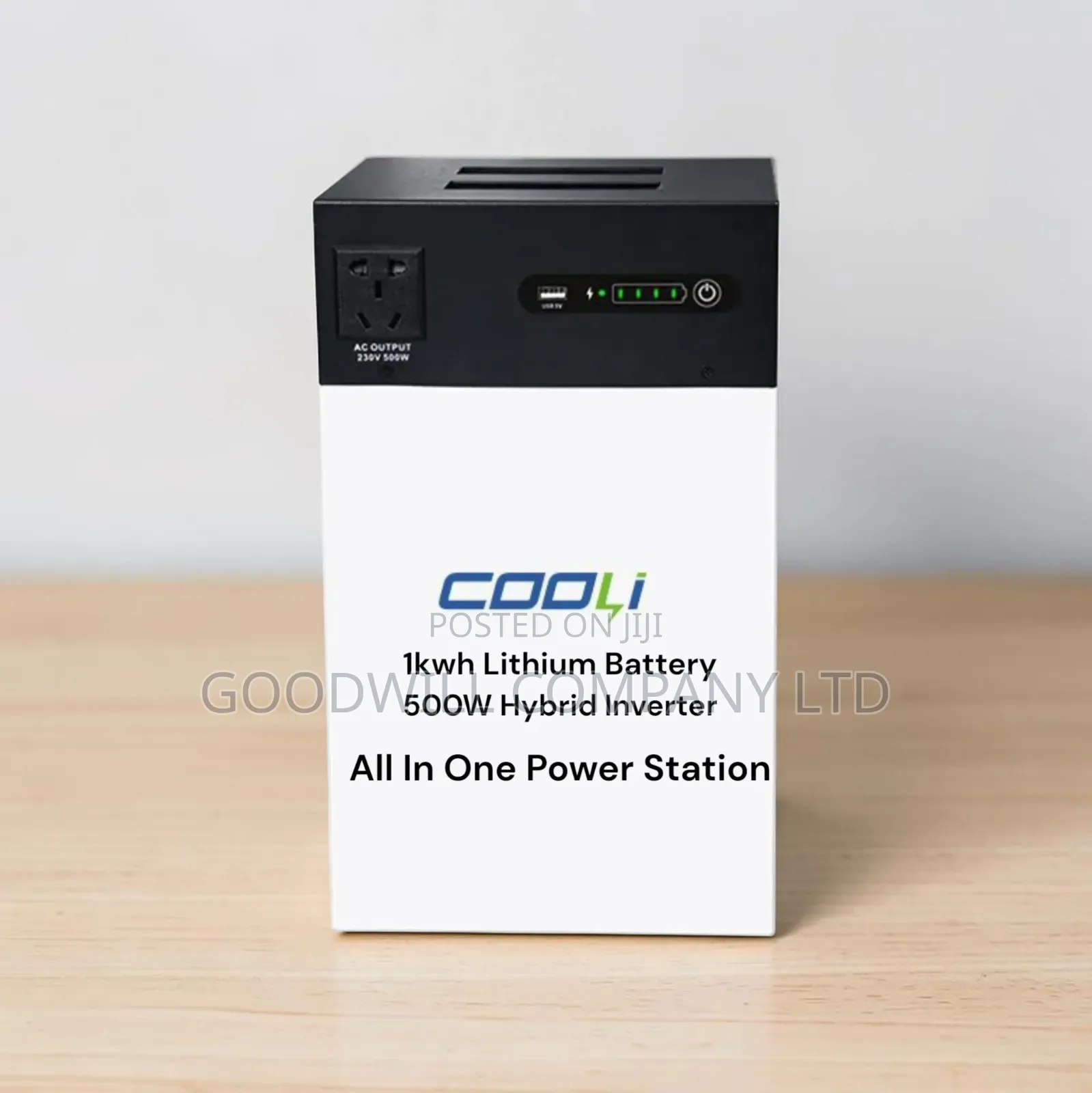 1kwh + 500w Cooli All in One Solar Power Station Without Panel