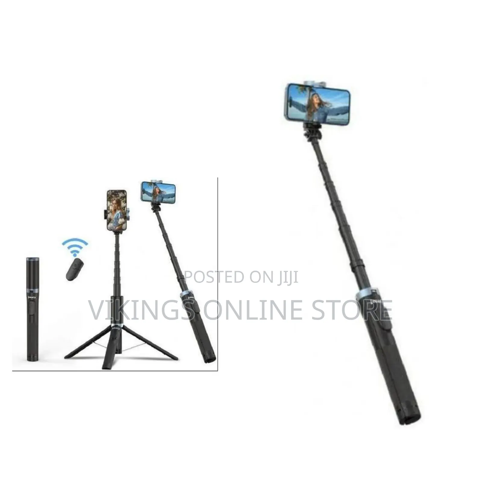 Jmary KT-259 Camera Phone Selfie Stick and Mini Tripods With Remote