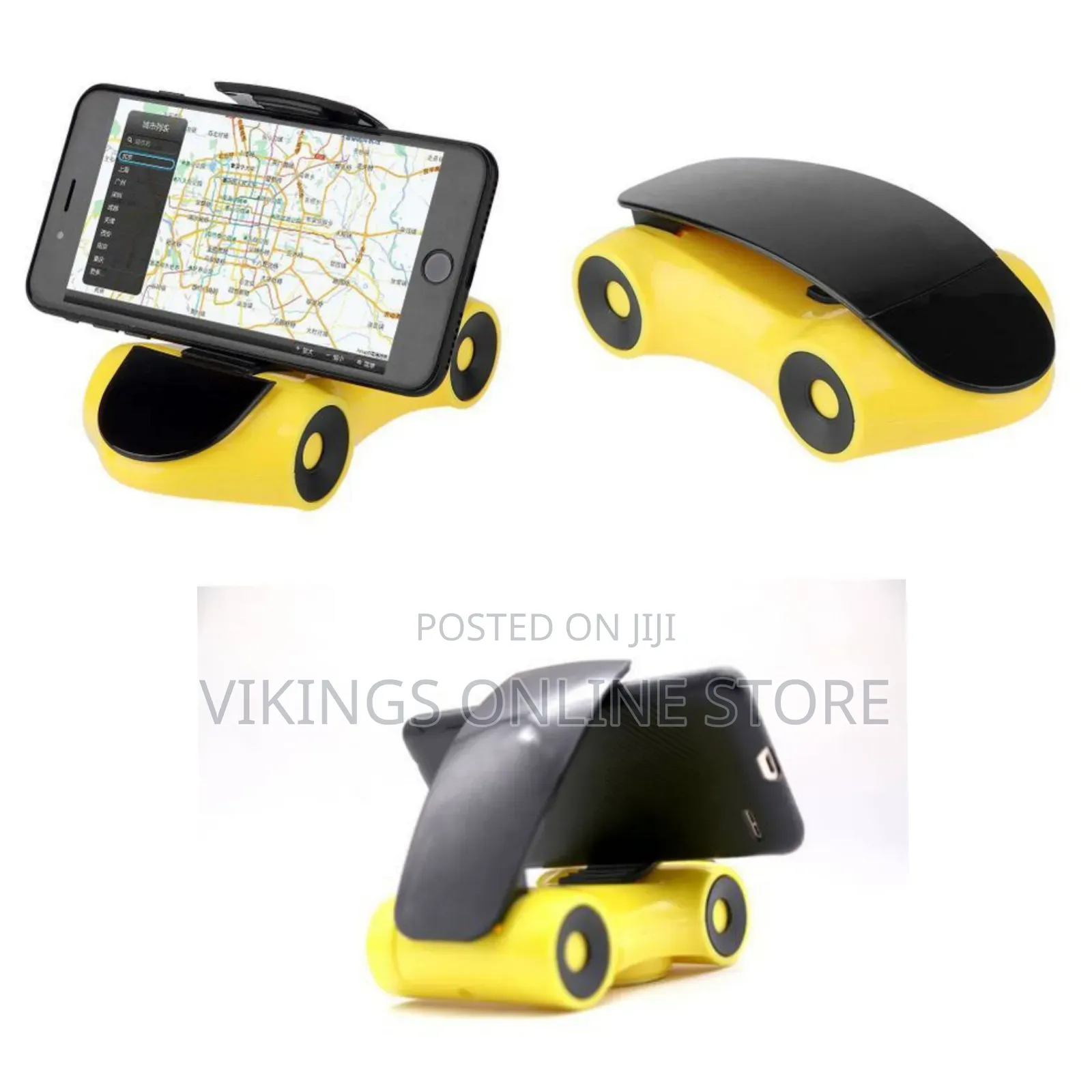 Car Mobile Phone Holder - Yellow