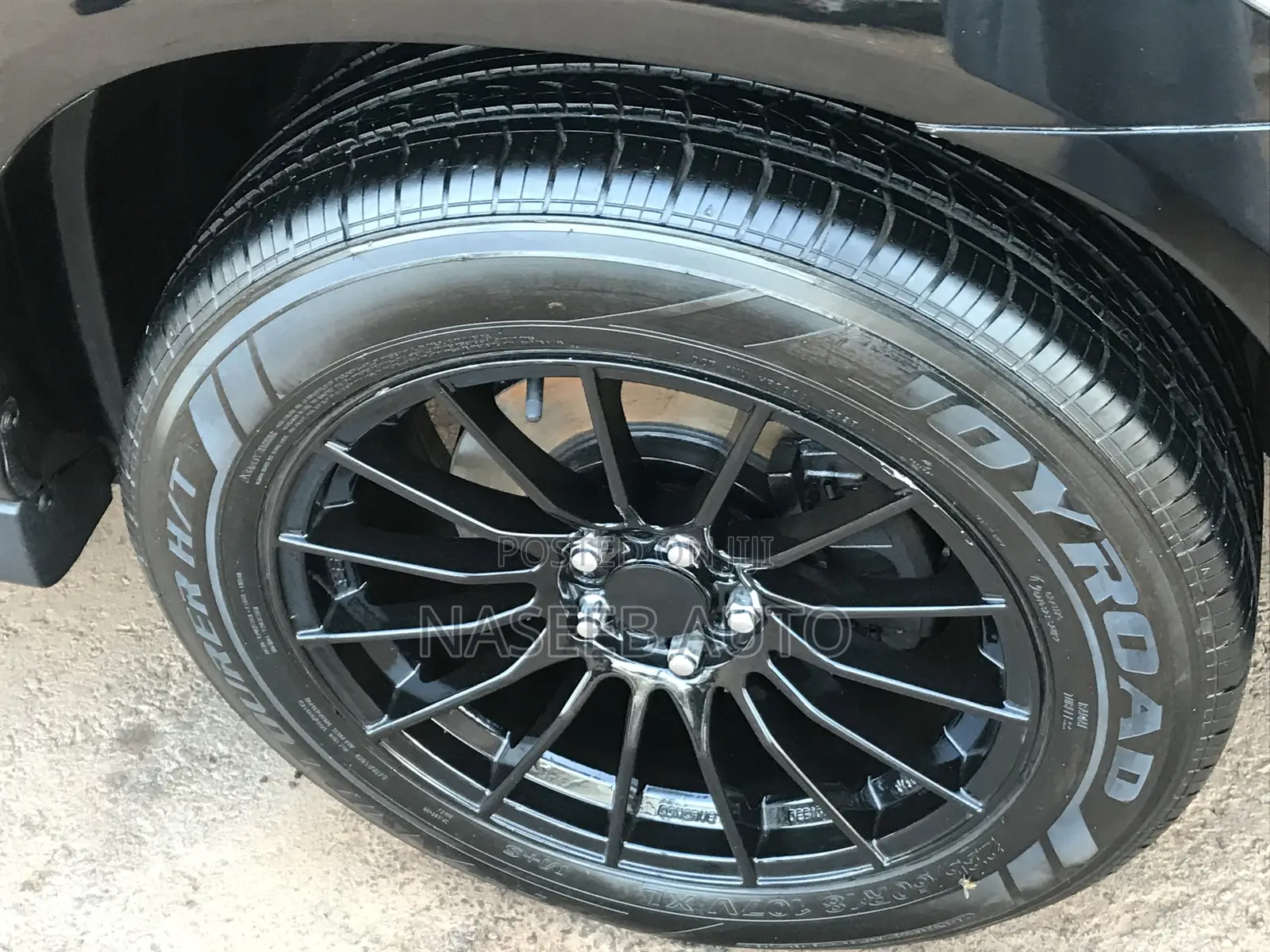 Toyota Harrier 2008 Black
