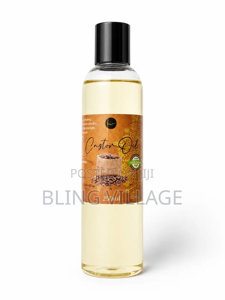 Castor Oil Natural Internal/External Use- 250ml on Sale!