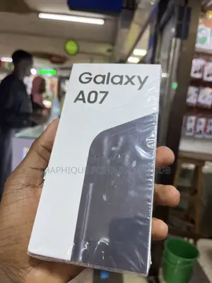 New Samsung Galaxy A07 128 GB Black