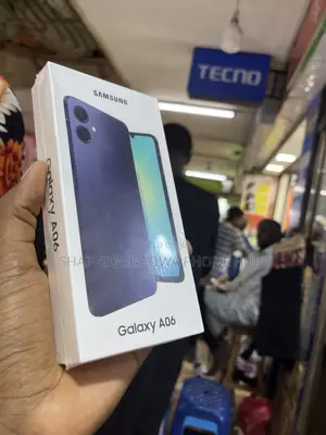 New Samsung Galaxy A06 128 GB Black