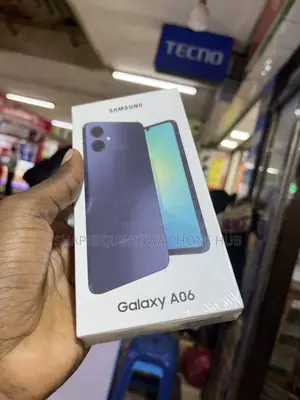 New Samsung Galaxy A06 128 GB Black