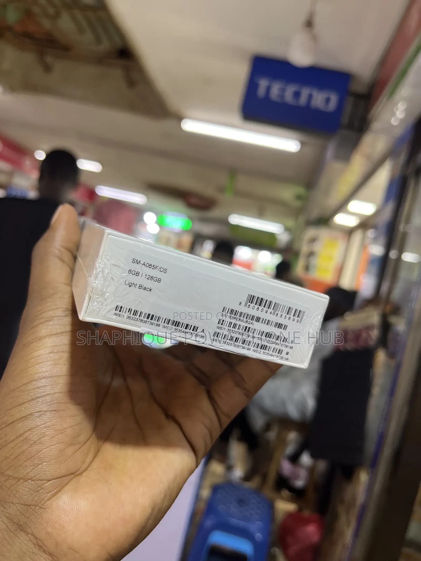 New Samsung Galaxy A06 128 GB Black