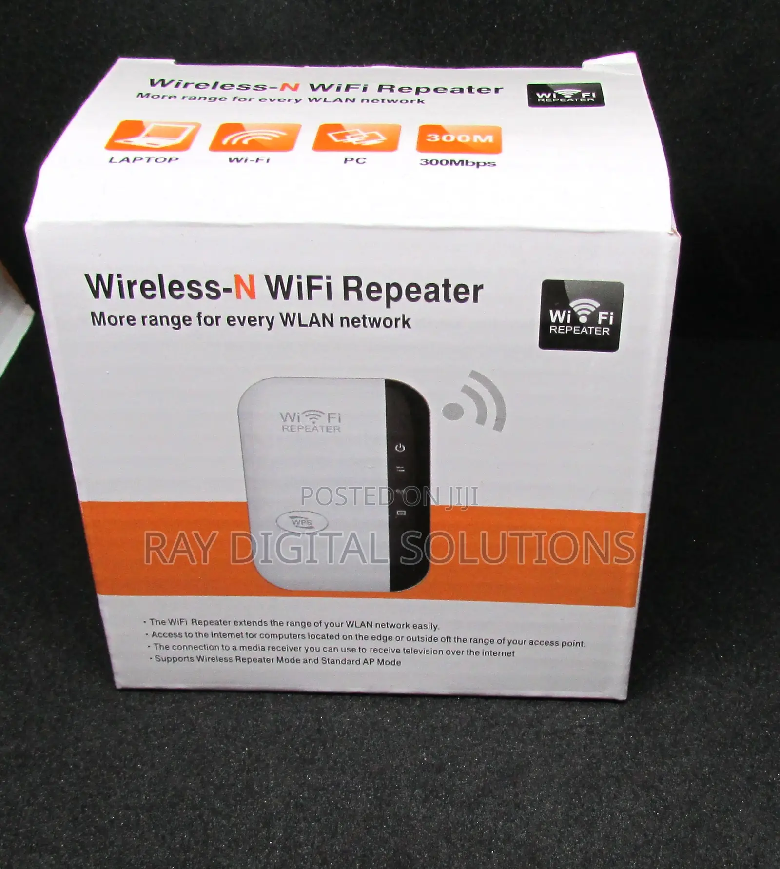 Fastest 2.4G 300Mbps WiFi Extender WiFi Repeater Wall Plug Wi-Fi