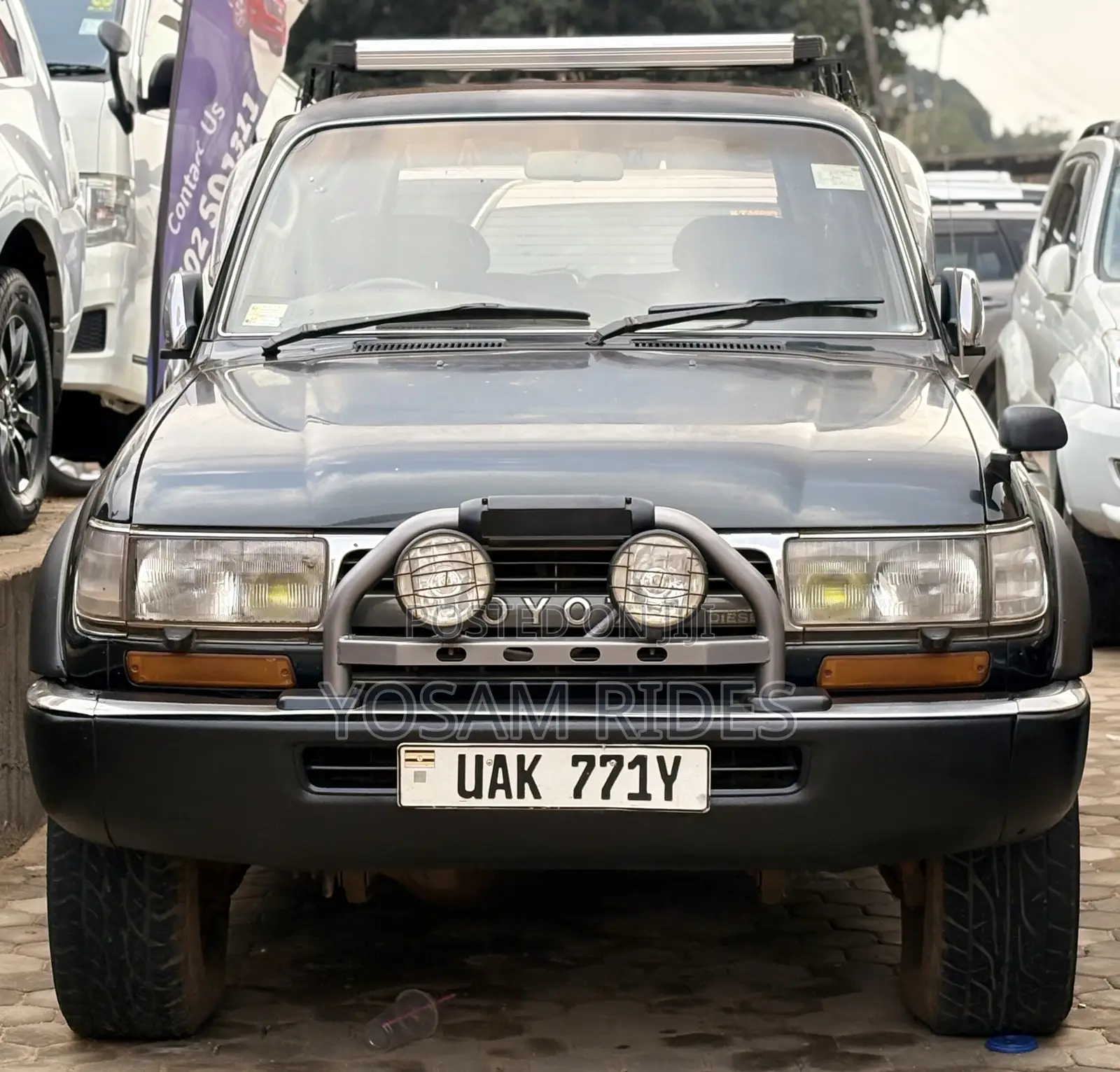 Toyota Land Cruiser 1996 Green