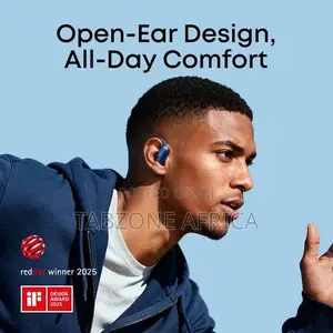 Soundcore AeroFit 2 Open-Ear Wireless Earbuds Hi-Res IP55 Blue