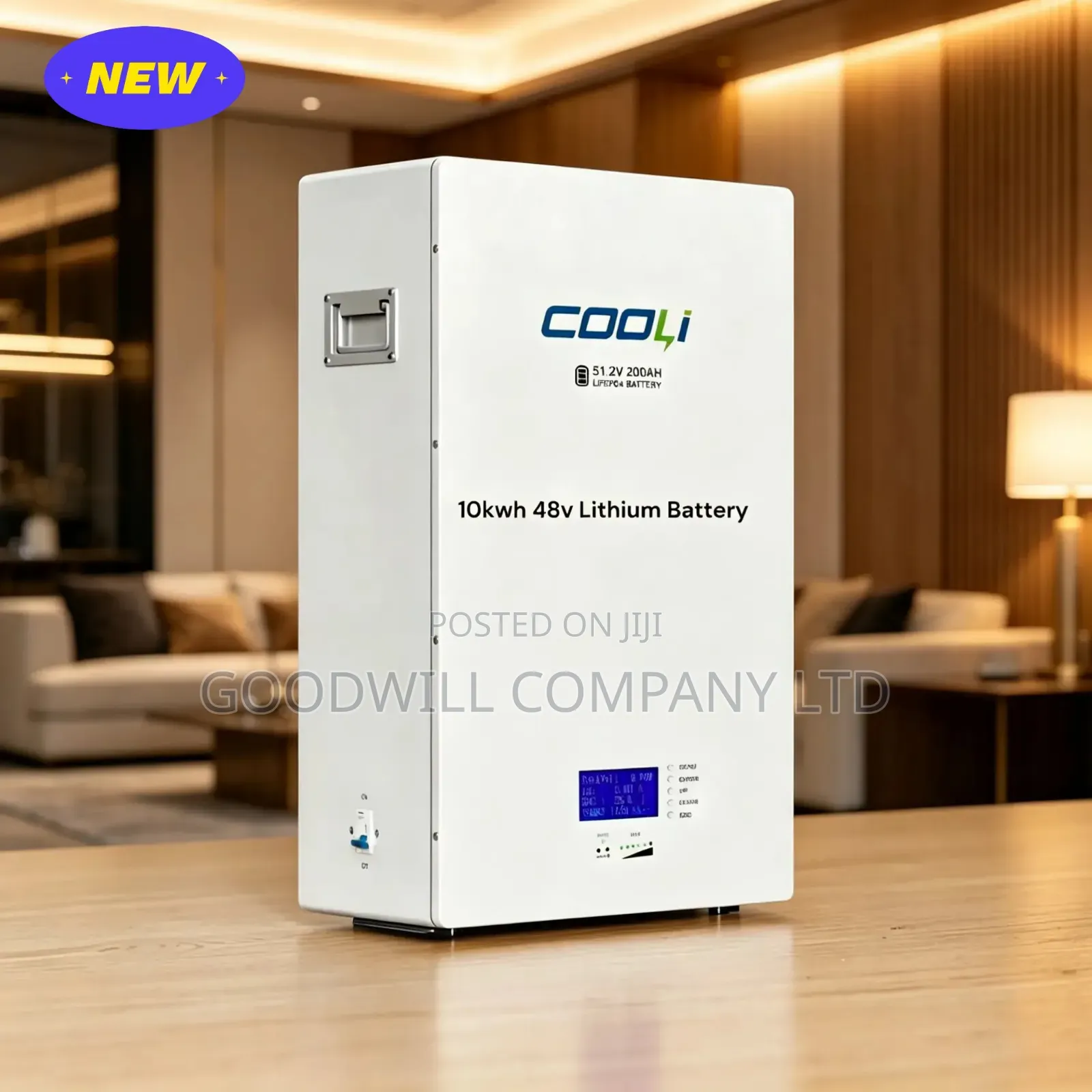 10kwh 48v Cooli Lithium Battery