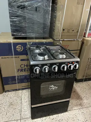 Imported Used 50/50,electric Gas Freestanding Dual Cooker