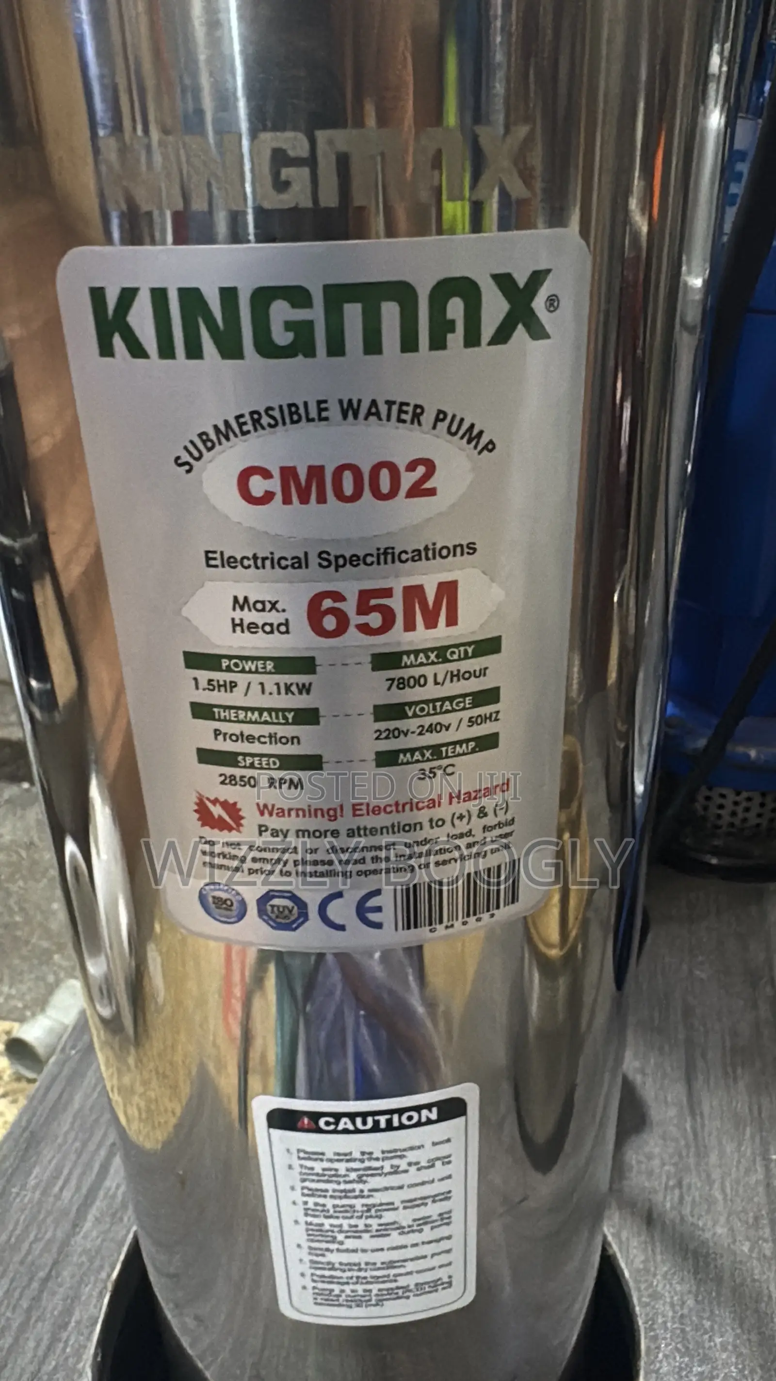Kingmax Deep Well Submersible Water Pump