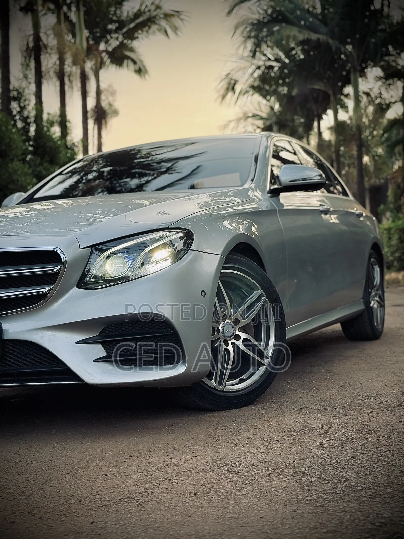 Mercedes-Benz E200 2017 Silver