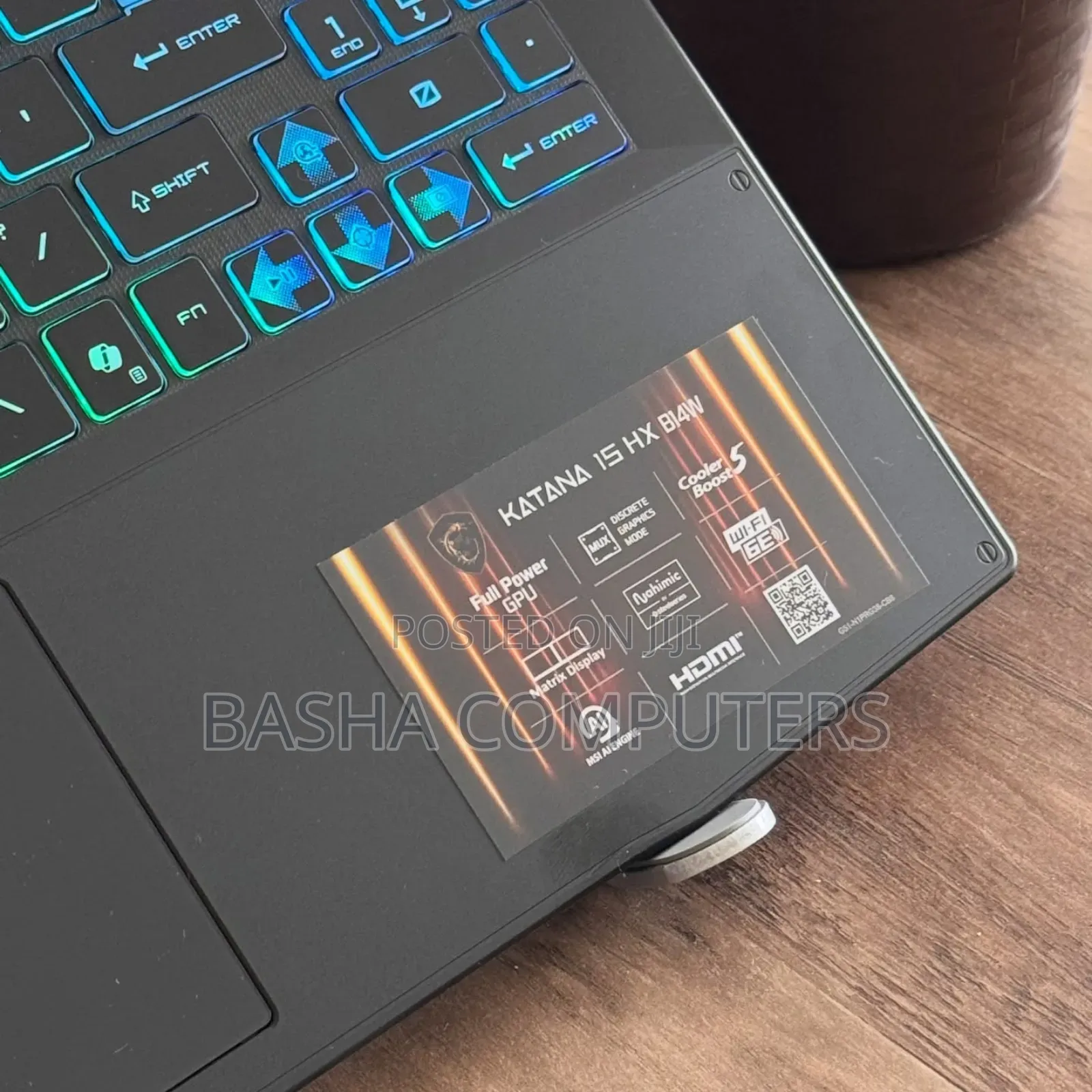 New Laptop MSI GS66 Stealth 10SGS 16GB Intel Core i7 SSD 512GB