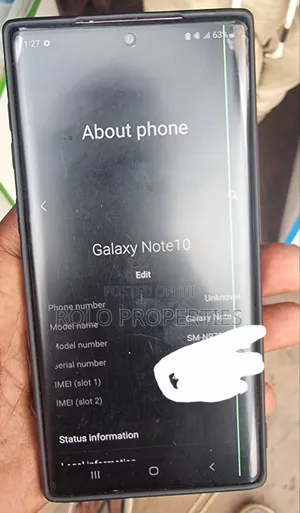 Samsung Galaxy Note 10 5G 256 GB Purple