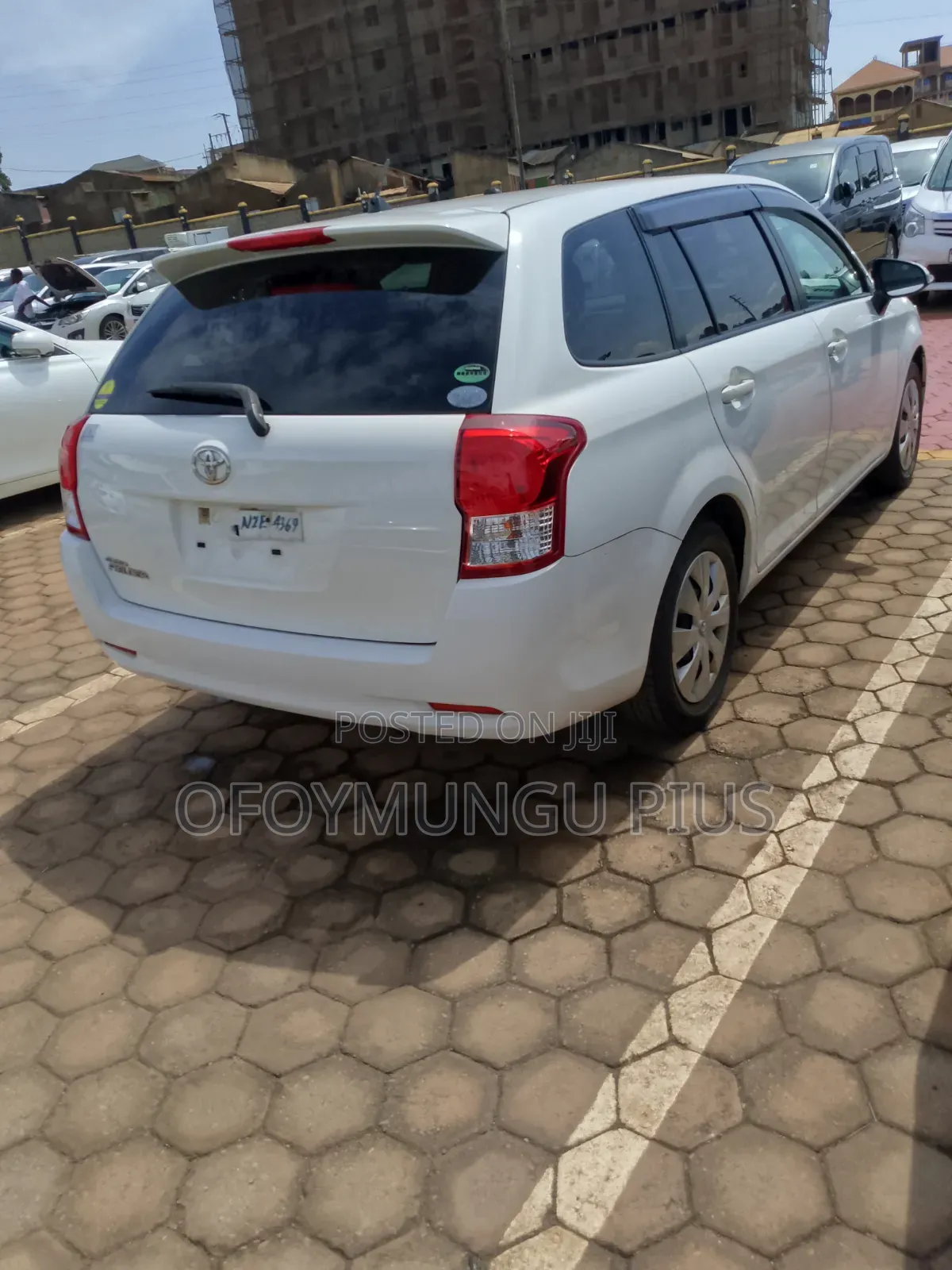 Toyota Corolla Fielder 2014 White
