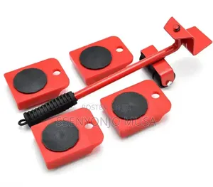 5-Piece Furniture Moving Tool Set Heavy Duty Roller Wheels 150kg