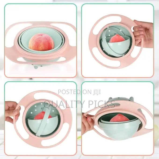 Gyro Bowl for Toddlers-Baby Magic Bowl-360 for Kids Age 1 to 3