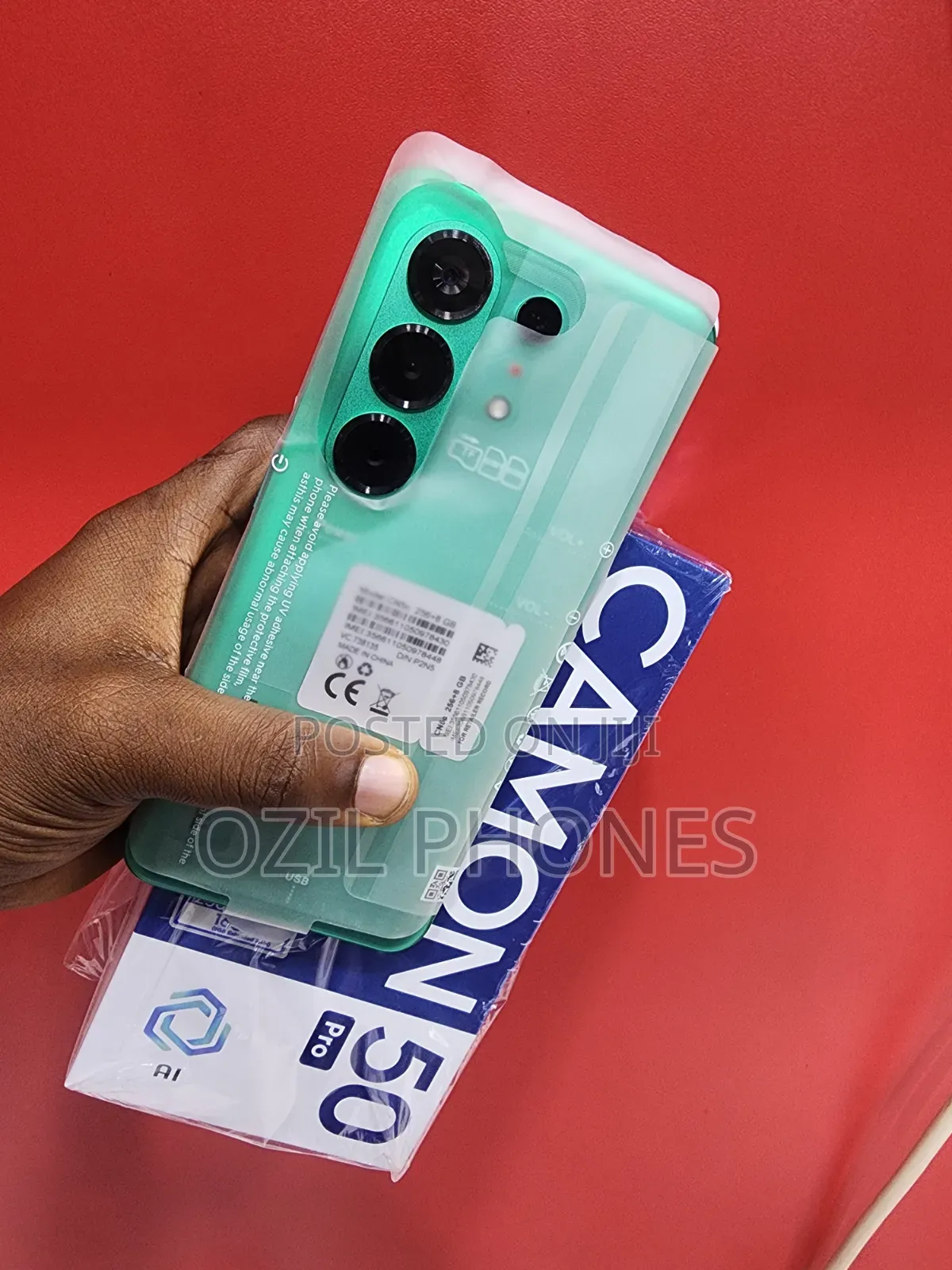 New Tecno Camon 50 Pro 256 GB Green
