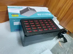 30 Port USB Charging Station for Multiple Devices