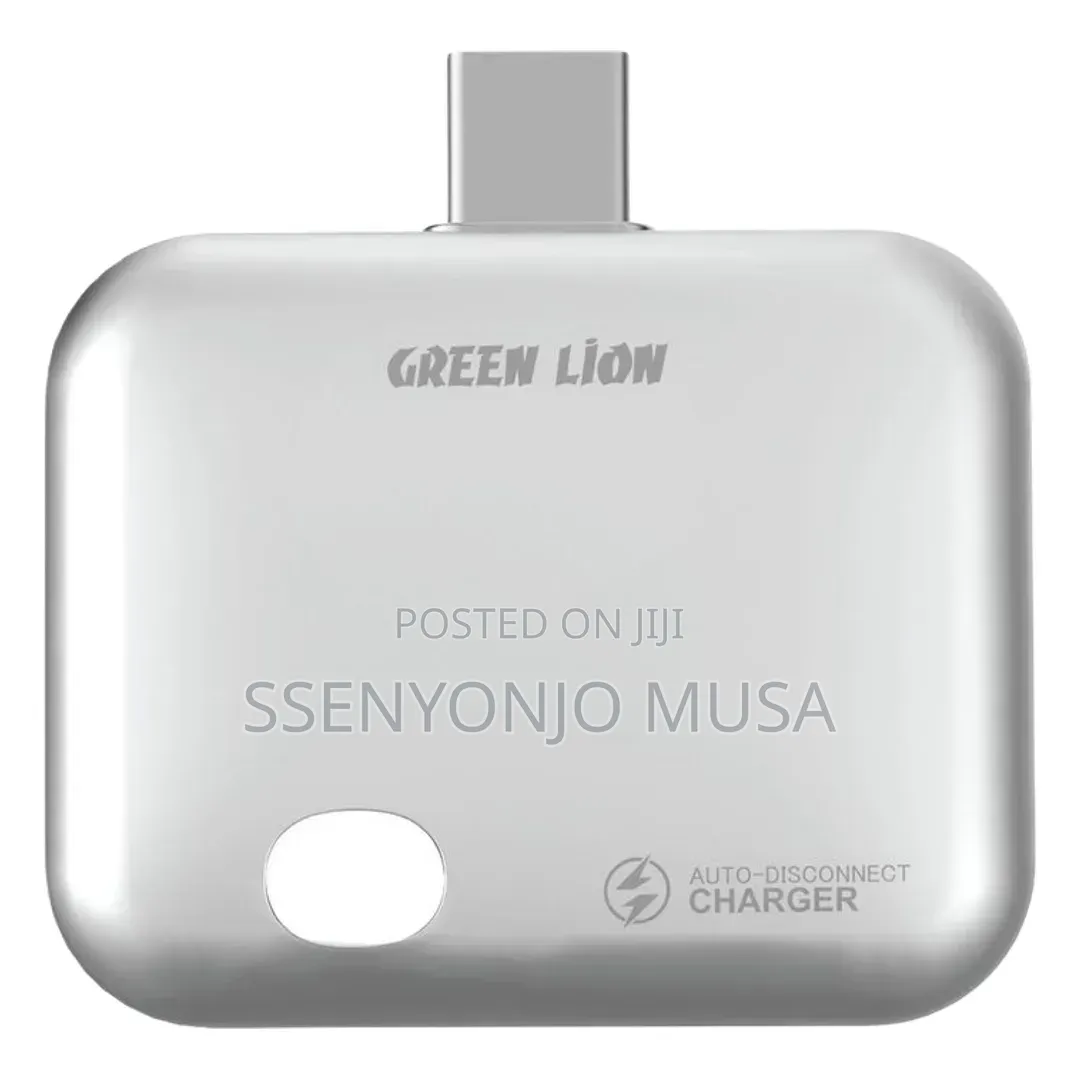 Green Lion 140W PD Auto-Disconnect USB-C Smart Charger – Grey