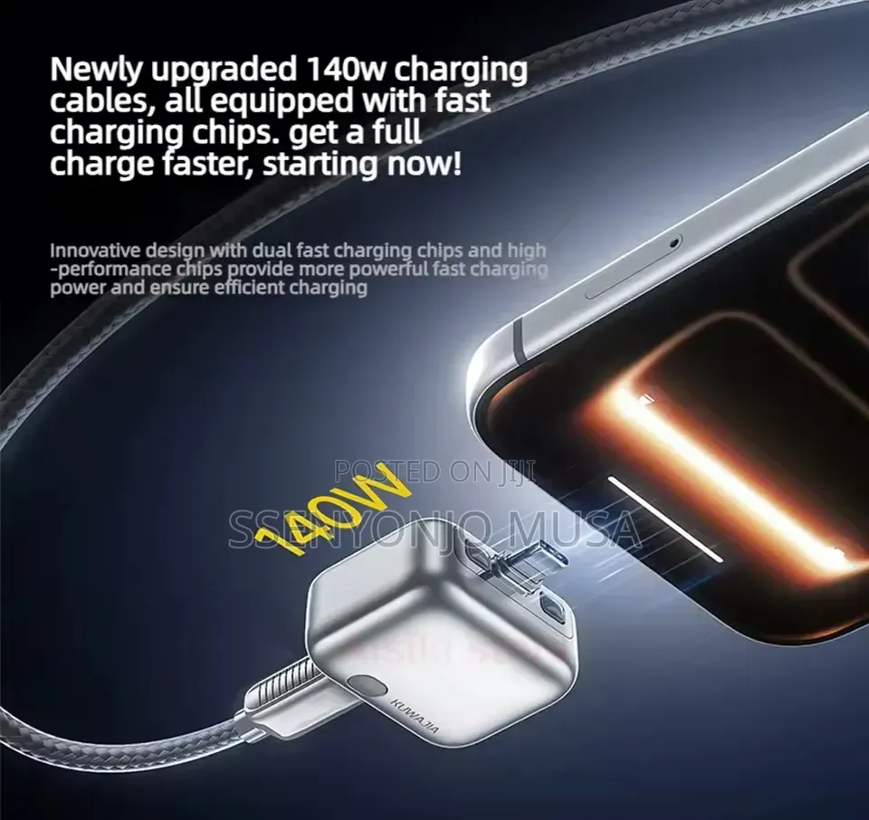 Green Lion 140W PD Auto-Disconnect USB-C Smart Charger – Grey