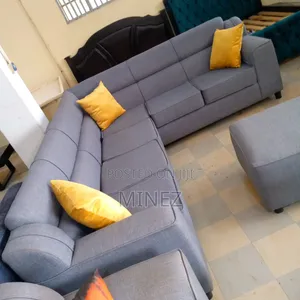 Elegant L Sofa Set