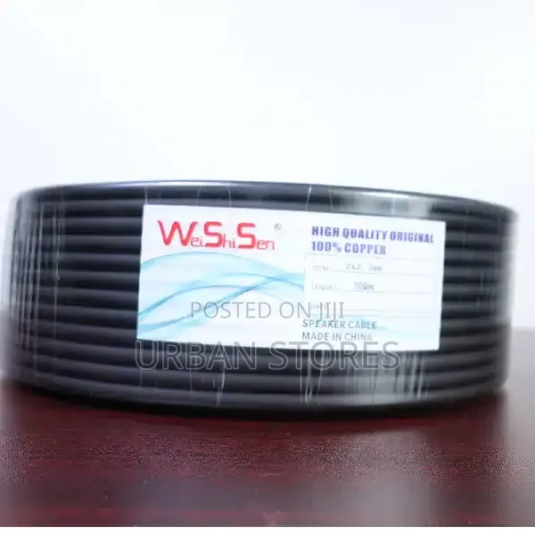 Speaker Cable 2 Core- 2.5mm 100 Meters Roll