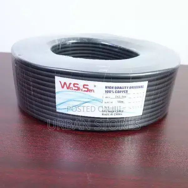 Speaker Cable 2 Core- 2.5mm 100 Meters Roll