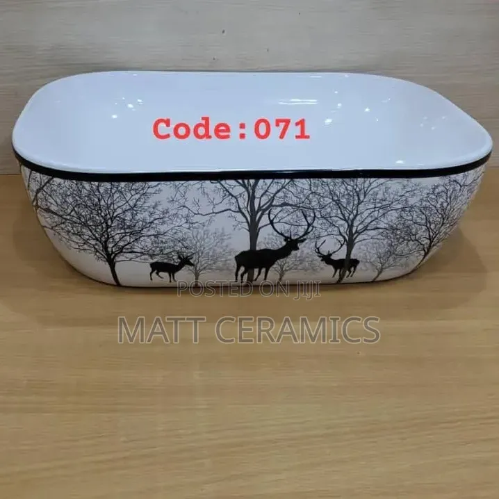 Colored Worktop Basins