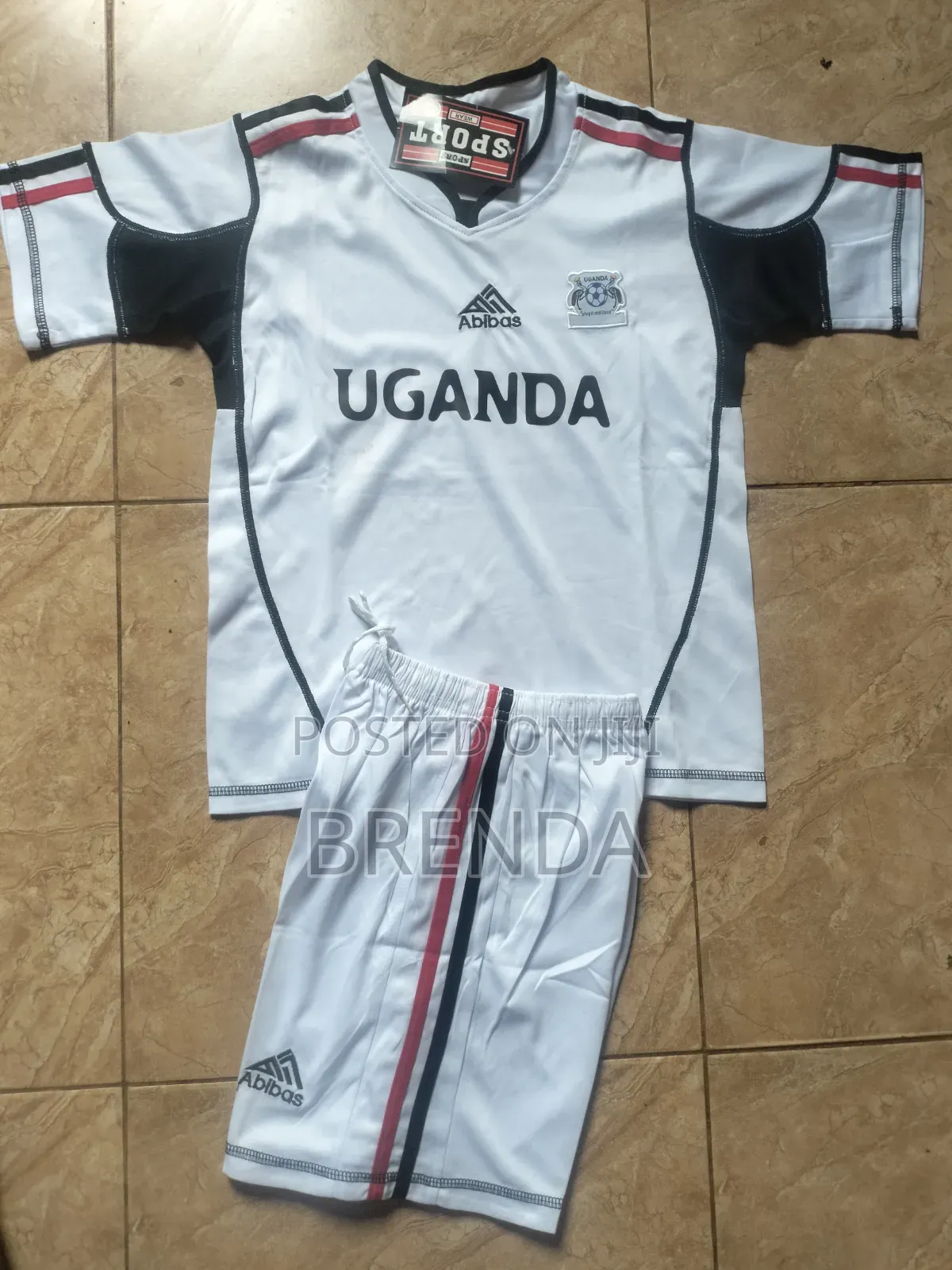 Uganda Cranes Kids Jerseys, Different Colors
