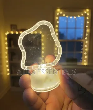 12pcs Decorative Acrylic Led Warm Light Mini Lamps