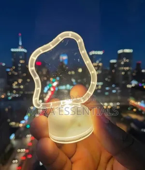 12pcs Decorative Acrylic Led Warm Light Mini Lamps